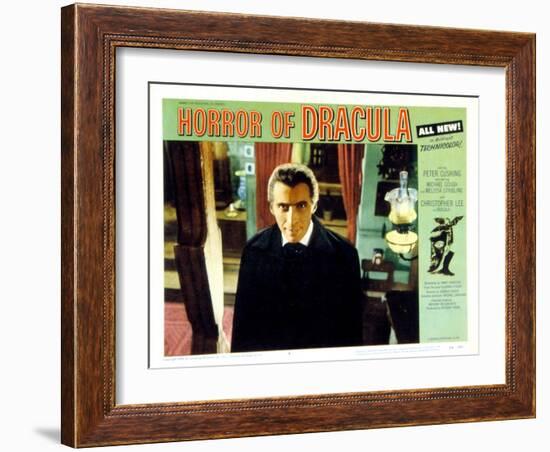 Horror of Dracula, Christopher Lee, 1958-null-Framed Photo