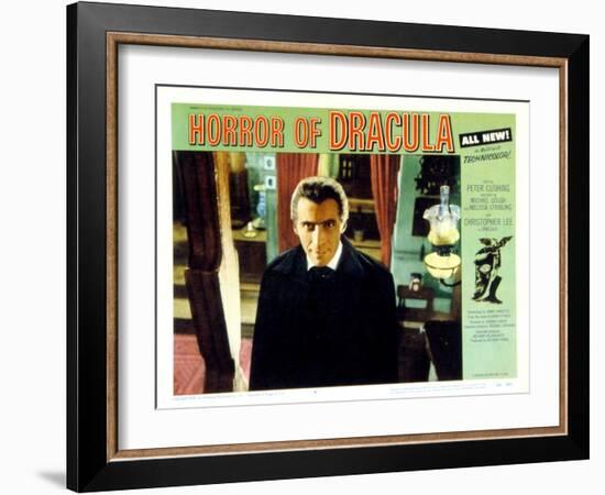 Horror of Dracula, Christopher Lee, 1958-null-Framed Photo