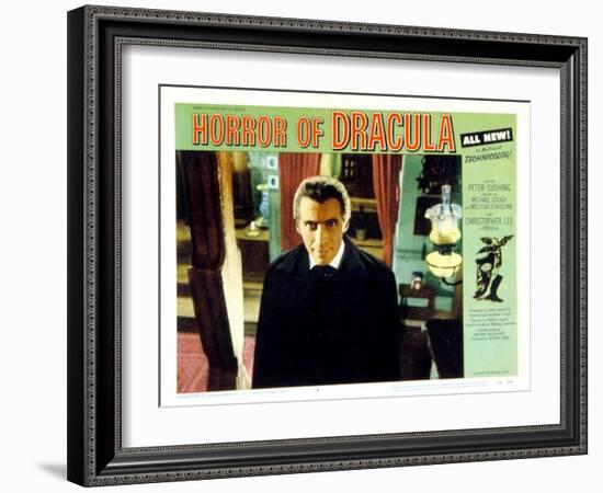 Horror of Dracula, Christopher Lee, 1958-null-Framed Photo