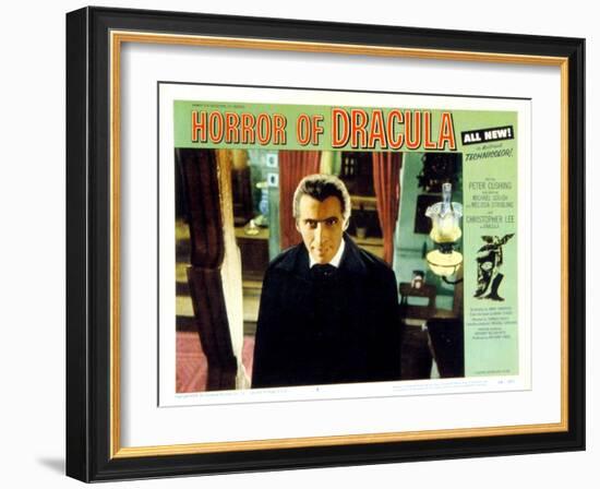 Horror of Dracula, Christopher Lee, 1958-null-Framed Photo