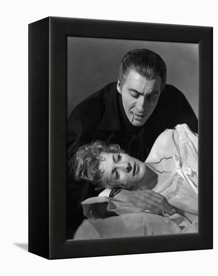 Horror Of Dracula, Melissa Stribling, Christopher Lee, 1958-null-Framed Stretched Canvas