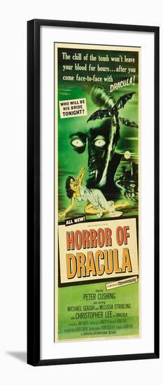 Horror of Dracula, Melissa Stribling, Christopher Lee, 1958-null-Framed Art Print