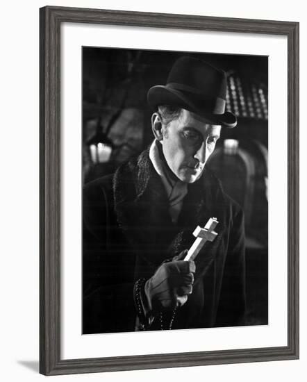 Horror Of Dracula, Peter Cushing, 1958-null-Framed Photo