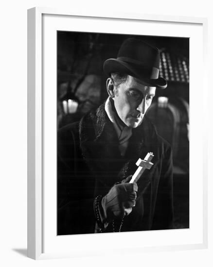 Horror Of Dracula, Peter Cushing, 1958-null-Framed Photo