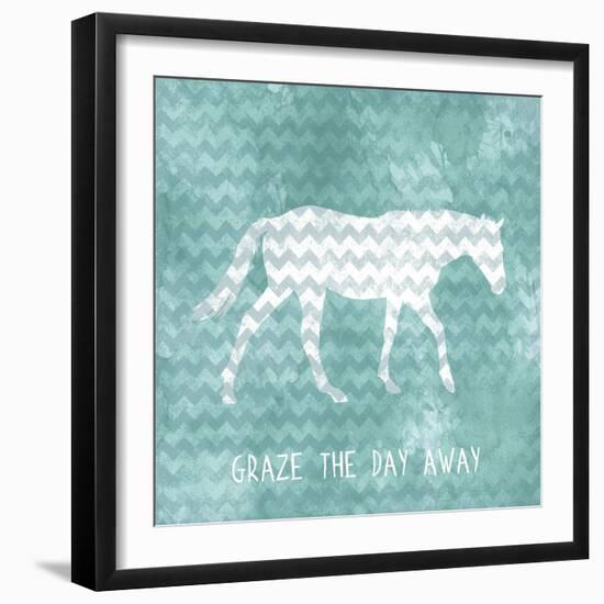 Horse 1-Erin Clark-Framed Giclee Print