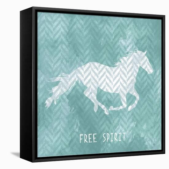 Horse 3-Erin Clark-Framed Premier Image Canvas