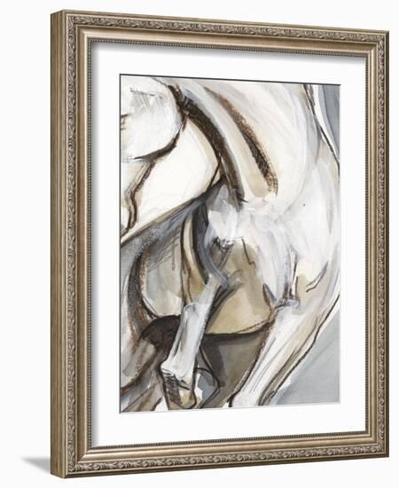 Horse Abstraction II-null-Framed Art Print