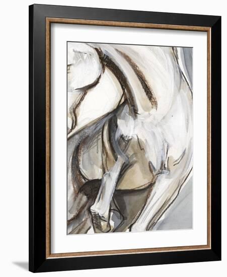 Horse Abstraction II-null-Framed Art Print