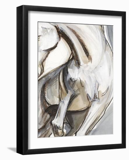 Horse Abstraction II-null-Framed Art Print