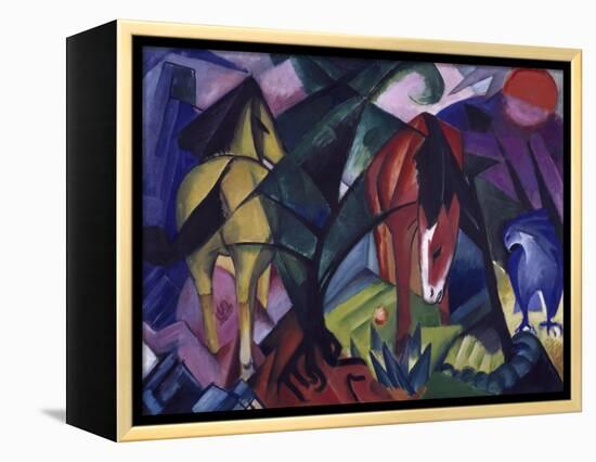 Horse and Eagle, 1912-Franz Marc-Framed Premier Image Canvas