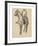 Horse and Rider-Edgar Degas-Framed Premium Giclee Print