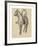 Horse and Rider-Edgar Degas-Framed Premium Giclee Print