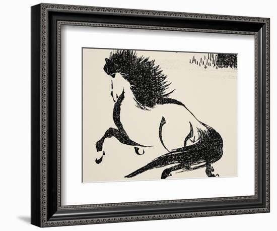 Horse, C1814-Katsushika Hokusai-Framed Giclee Print