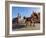 Horse Carriage with St. Mary Basilica in the background, Main Market Square, Cracow, Lesser Poland-Karol Kozlowski-Framed Photographic Print