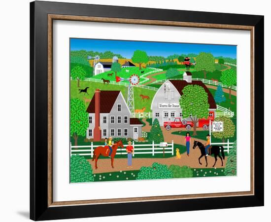 Horse Country-Mark Frost-Framed Giclee Print