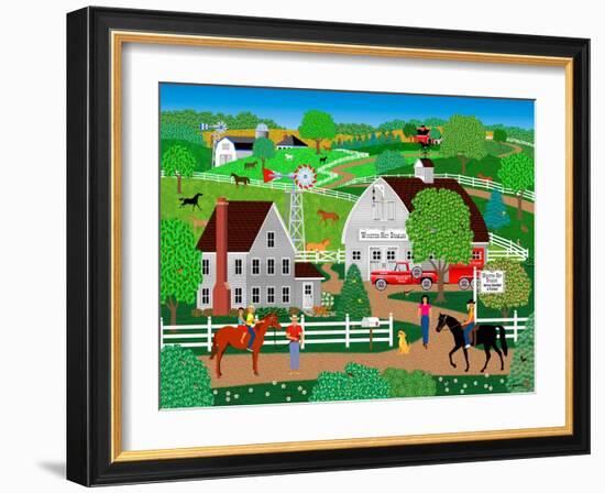 Horse Country-Mark Frost-Framed Giclee Print