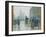 Horse Drawn Cabs, New York, 1891-Childe Hassam-Framed Giclee Print