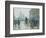 Horse Drawn Cabs, New York, 1891-Childe Hassam-Framed Giclee Print