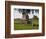 Horse Drawn Carriage Cart and Wooden Barrel, Bodega Juanico Familia Deicas Winery, Juanico-Per Karlsson-Framed Photographic Print