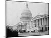 Horse-Drawn Carriages at U. S. Capitol-null-Mounted Photographic Print