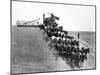 Horse-Drawn Team Wheat Farming-Asahel Curtis-Mounted Giclee Print