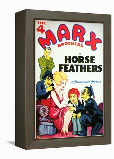 Horse Feathers, 1932-null-Framed Stretched Canvas
