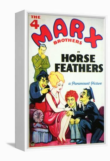 Horse Feathers, 1932-null-Framed Stretched Canvas