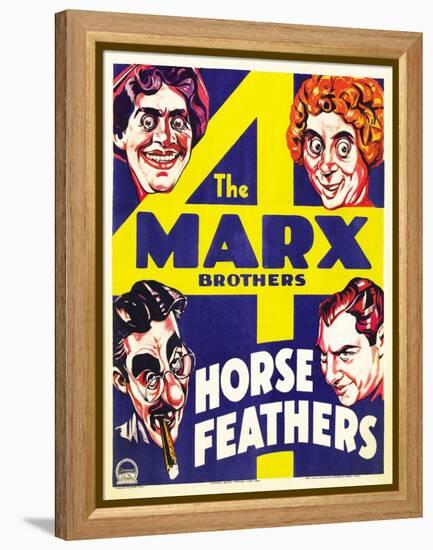 Horse Feathers 1932-null-Framed Premier Image Canvas