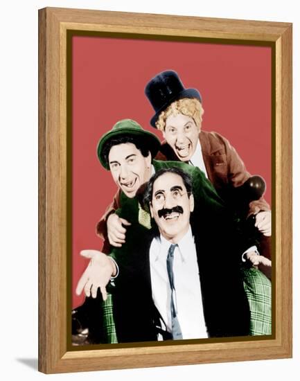 Horse Feathers, Groucho Marx, Chico Marx, Harpo Marx, 1932-null-Framed Stretched Canvas
