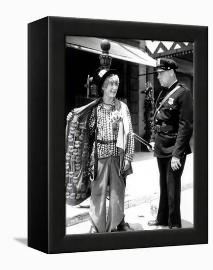 Horse Feathers, Harpo Marx, Ben Taggart, 1932-null-Framed Stretched Canvas