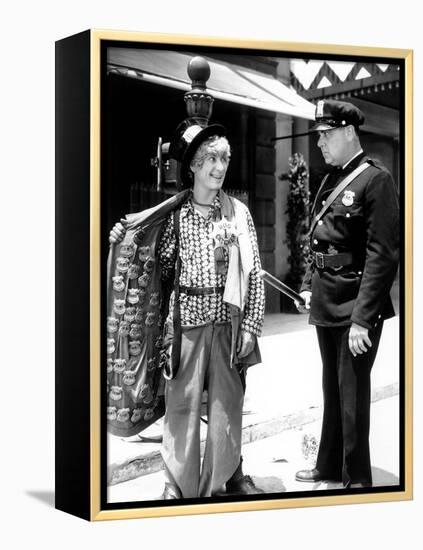 Horse Feathers, Harpo Marx, Ben Taggart, 1932-null-Framed Stretched Canvas