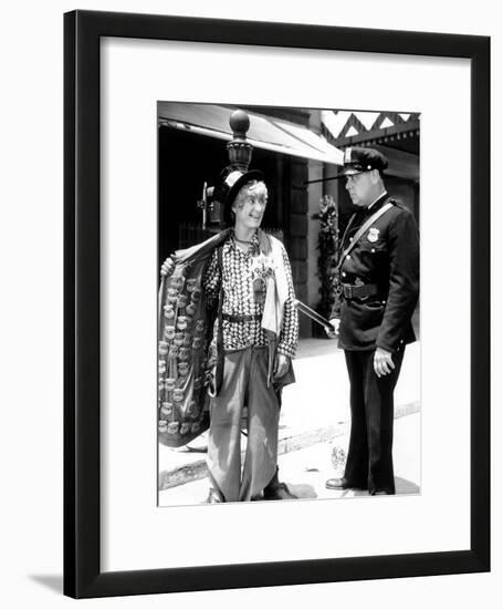 Horse Feathers, Harpo Marx, Ben Taggart, 1932-null-Framed Photo