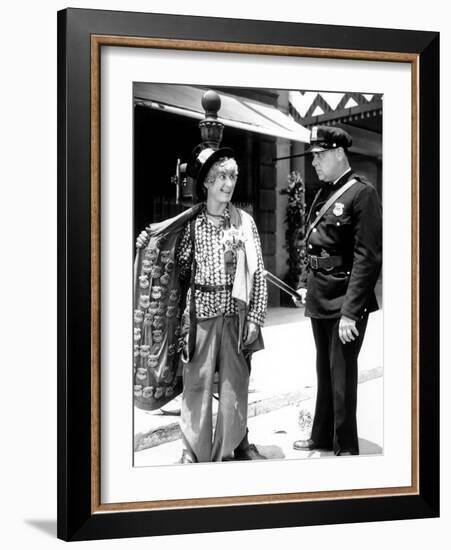 Horse Feathers, Harpo Marx, Ben Taggart, 1932-null-Framed Photo