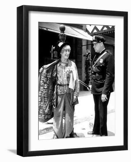 Horse Feathers, Harpo Marx, Ben Taggart, 1932-null-Framed Photo