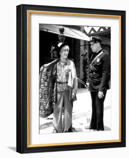 Horse Feathers, Harpo Marx, Ben Taggart, 1932-null-Framed Photo