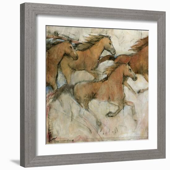 Horse Fresco I-Tim O'toole-Framed Art Print