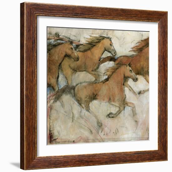 Horse Fresco I-Tim O'toole-Framed Art Print