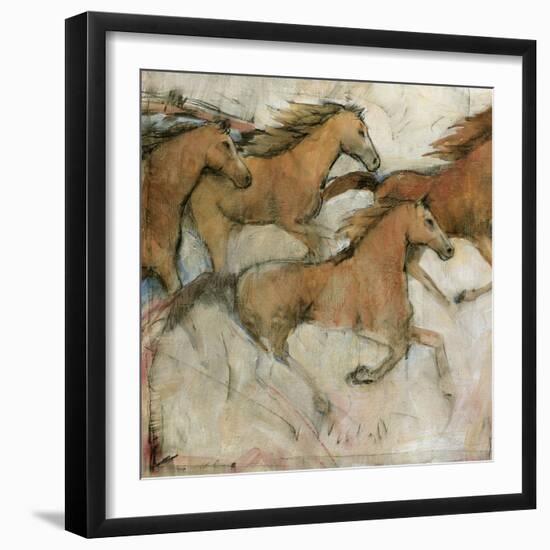 Horse Fresco I-Tim O'toole-Framed Art Print