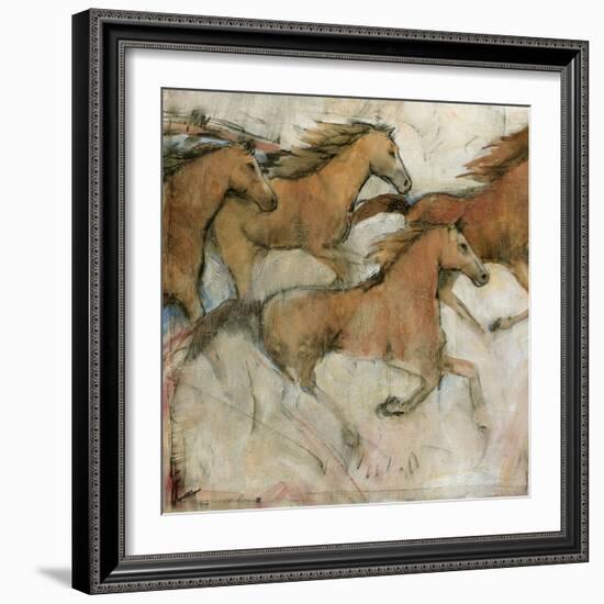 Horse Fresco I-Tim O'toole-Framed Art Print