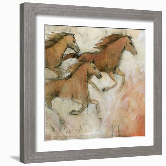 Horse Fresco II-Tim O'toole-Framed Art Print