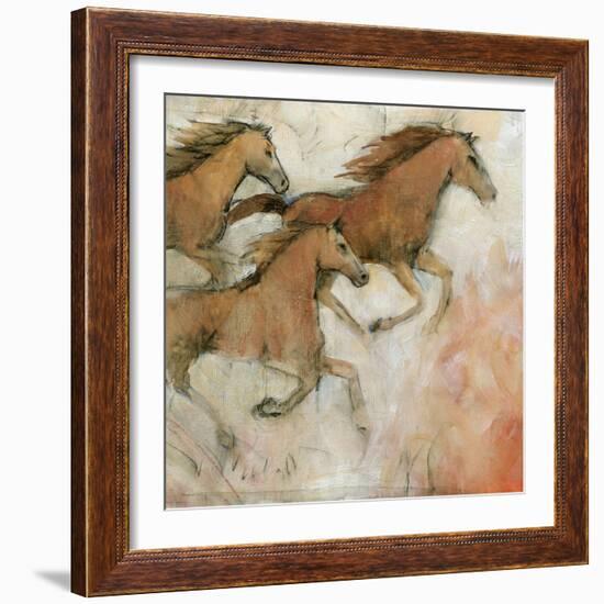 Horse Fresco II-Tim O'toole-Framed Art Print