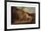 Horse Frightened by a Lion-George Stubbs-Framed Premium Giclee Print