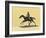 Horse Galloping on Right Foot-Edgar Degas-Framed Giclee Print