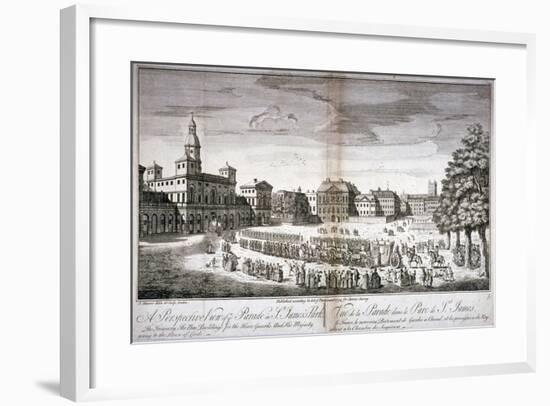 Horse Guards Parade, Westminster, London, 1754-John Maurer-Framed Giclee Print