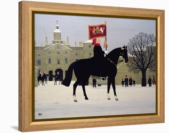 Horse Guards Parade-Vincent Haddelsey-Framed Premier Image Canvas