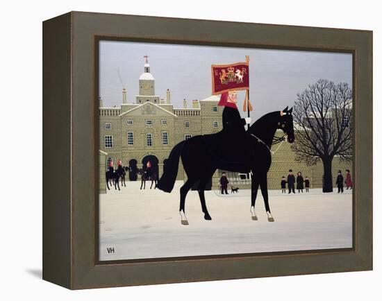 Horse Guards Parade-Vincent Haddelsey-Framed Premier Image Canvas