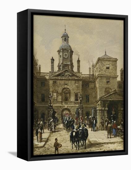Horse Guards Parade-Louise J. Rayner-Framed Premier Image Canvas