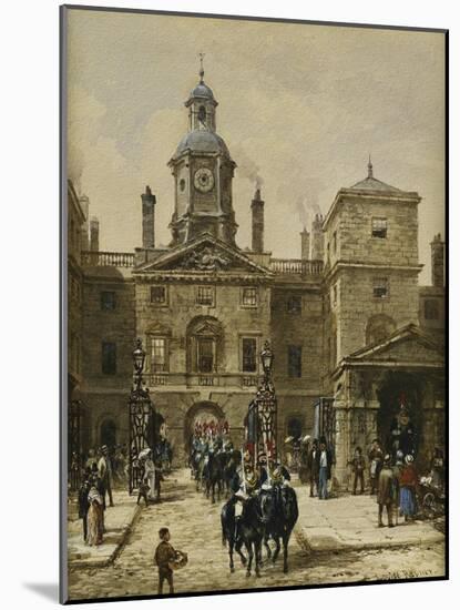 Horse Guards Parade-Louise J. Rayner-Mounted Giclee Print