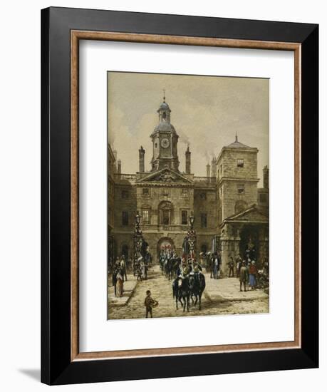 Horse Guards Parade-Louise J. Rayner-Framed Giclee Print