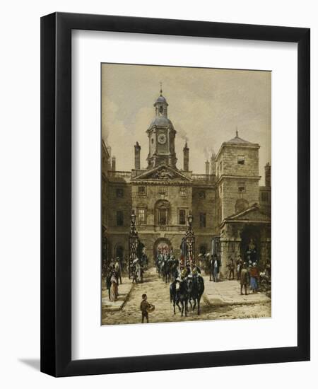 Horse Guards Parade-Louise J. Rayner-Framed Giclee Print
